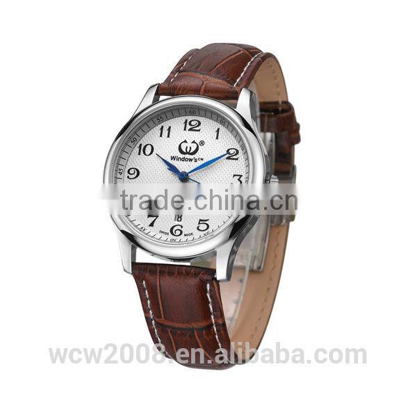 unisex watch brands chinese leather strap watch minimalist