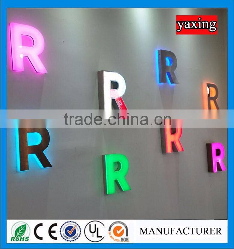 High quality waterproof led sign letters advertising sign