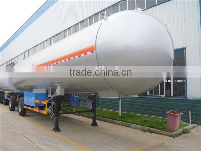 Hot selling propene LPG semi-trailer of 50-55 m3 with high quality for sale in south america