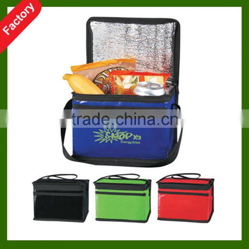 80g non woven with laminated beer bottle cooler bag