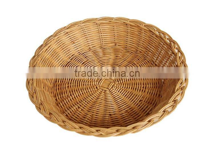 Rattan woven fruit refreshments basket
