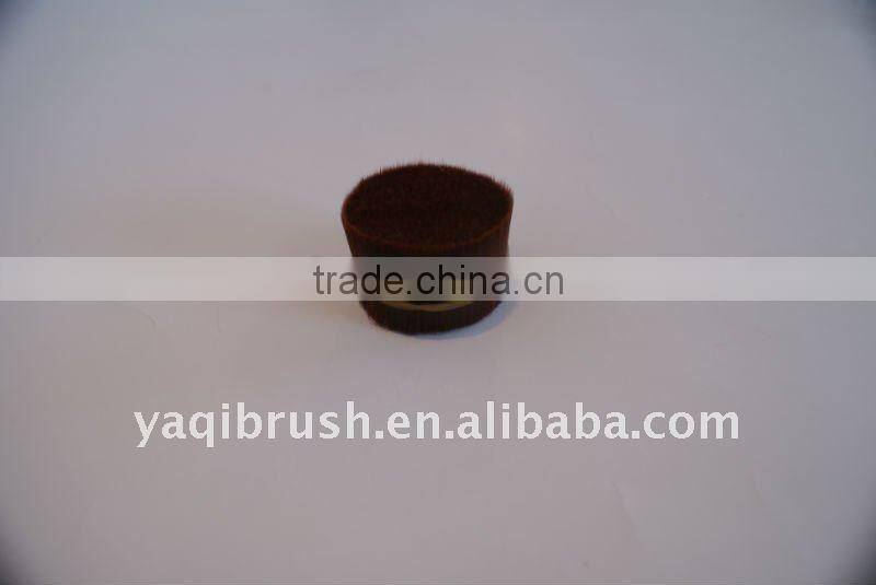Nylon hair for cosmetic brushes