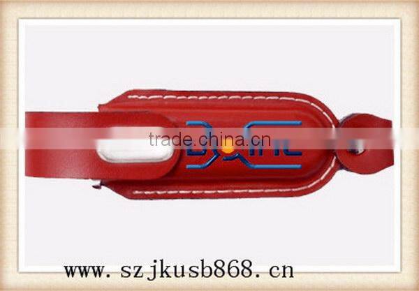 Discount qualified oem leather usb memory stick