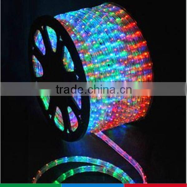 Colorful changing flat led rope light,high lumens led rope light