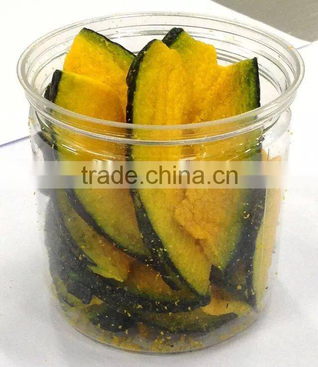 Hot sale 100% natural VF dried pumpkin crips with good quality