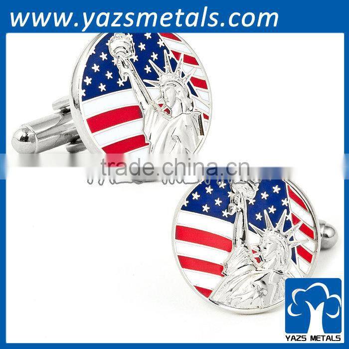 2015 manufacturer OEM custom metal cufflinks for gift or present