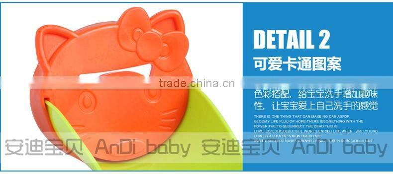 Hot sale! Environmental TPE+PP child hand washing kids guiding gutter