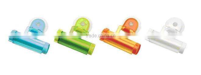 toothpaste tube squeezer with suction cup holder