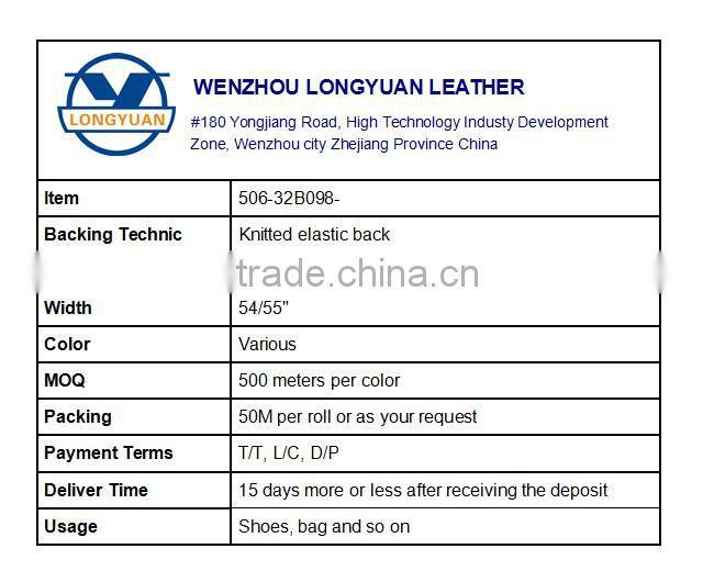 Crocodile Embossed Fabric Animal Skin Leather