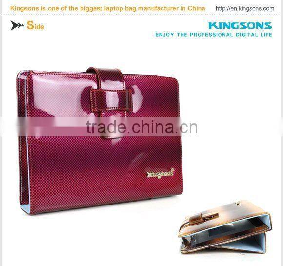 2012 New arrival Kingsons Tablet PC case/laptop stand bag KS6113L
