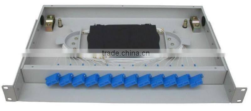 19 inch rack mount 12 port patch panel