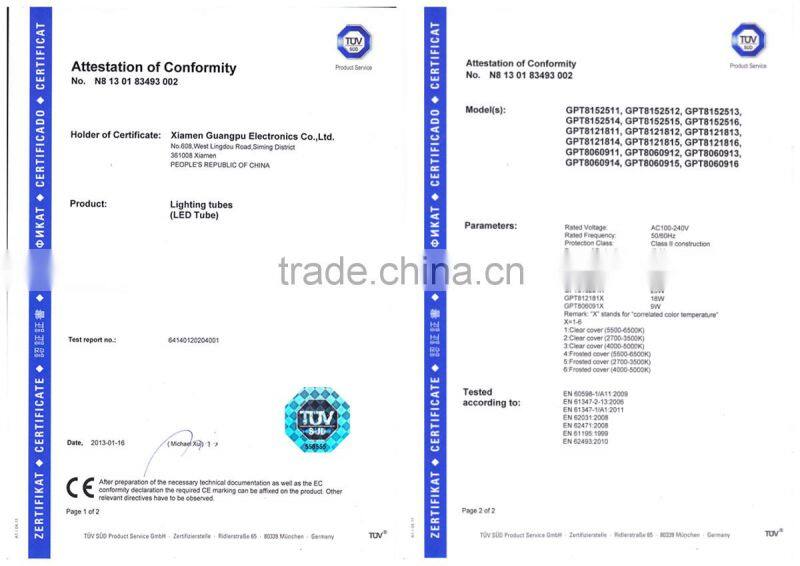 High Brightness 9W Tube5 LED Tube Light 900mm