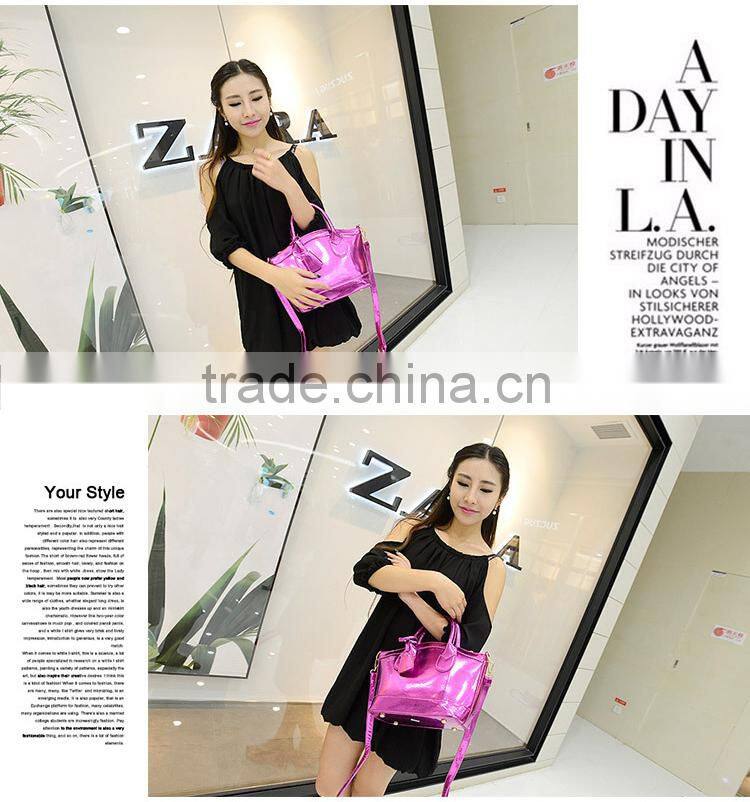 purple and silver shell bag Fashion sweet solid woman bag elegant totes shoulder bags for women lady dating messenger bags