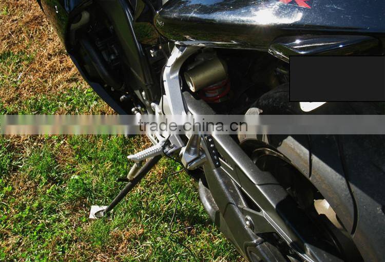 4x Universal Motorcycle Black 5 LED Turn Signal Indicators Blinker Amber Light