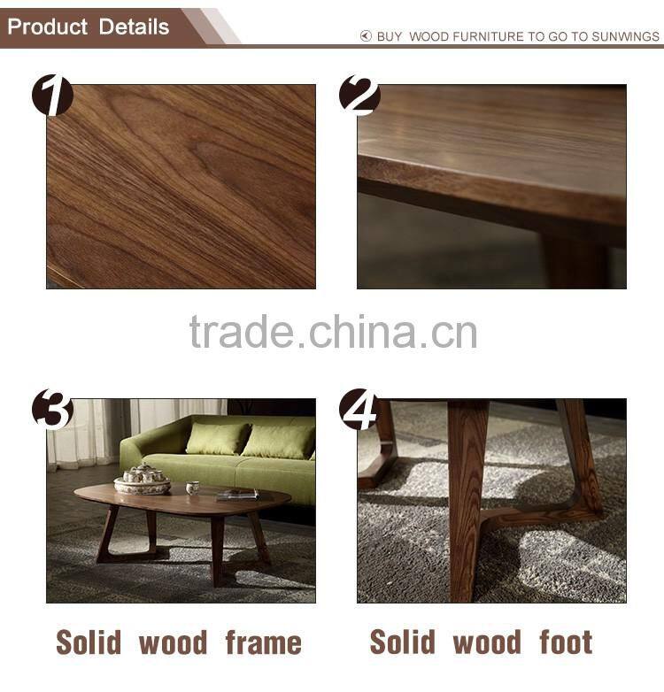 Popular wholesale cheap price wooden tea table design