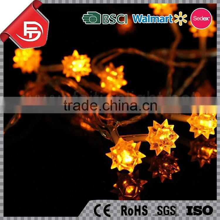 TZFEITIAN warm white round ball led string lights with CE ROHS approval