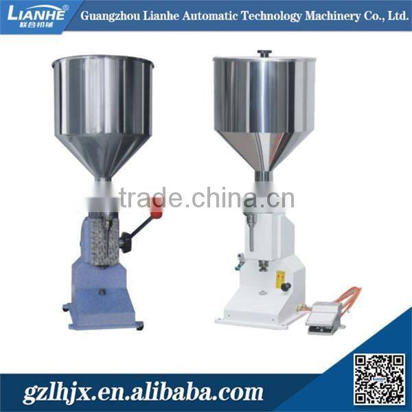 Semi automatic heat and filling machine/paste filling machine/cream filling machine/honey liquid filler