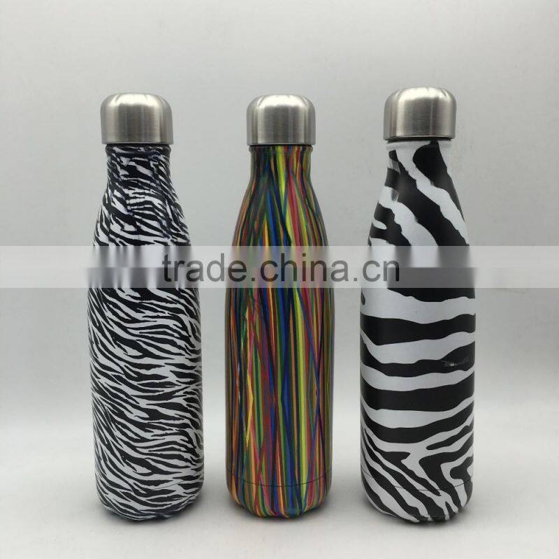 500ml Stainless steel bottle insulated bottle/ vacuum with air transfer