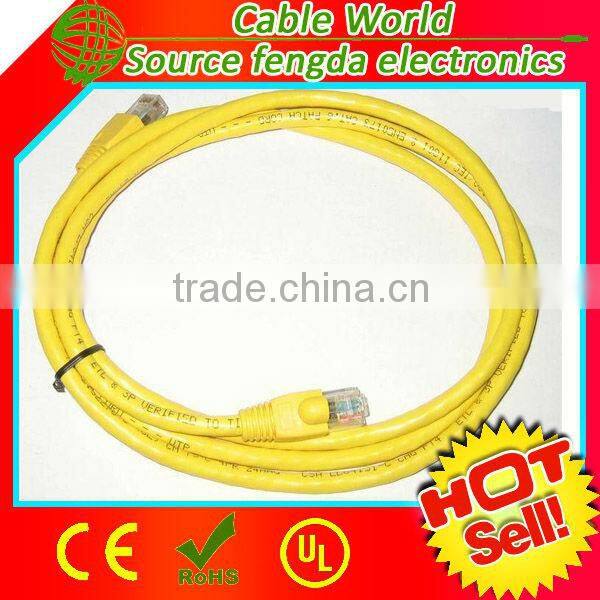 factory offer UTP cat5 cat5e CAT6 lan cable different colors available