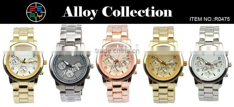 R0452 stylish luxury watch ,100% factory directy selling japan movt quartz watch stainless steel back