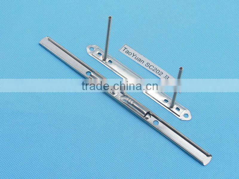 Dongguan Tao yuan stationery hot selling cheapest price spring clip fastenings/metal clips fasteners