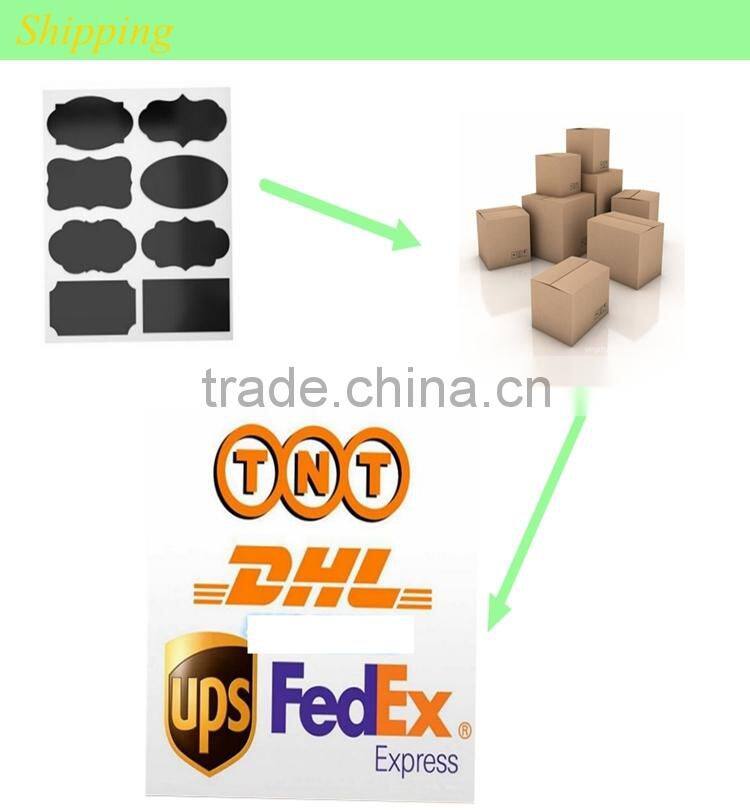 Unique Chalkboard Stickers Labels-different design-Popular for christmas-custom size & package-Good for painting and writing.