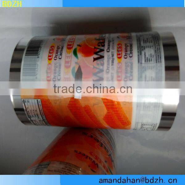 Custom multi layer printed BOPP PE laminating film