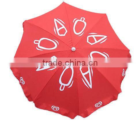 2.2M polyester alum pole fashion umbrella material