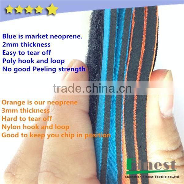 Custom Logo neoprene triathlon timing chip strap