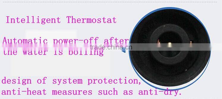 DOUBLE ANTI SCALD Outer S/S body + inner S/S body electric kettle