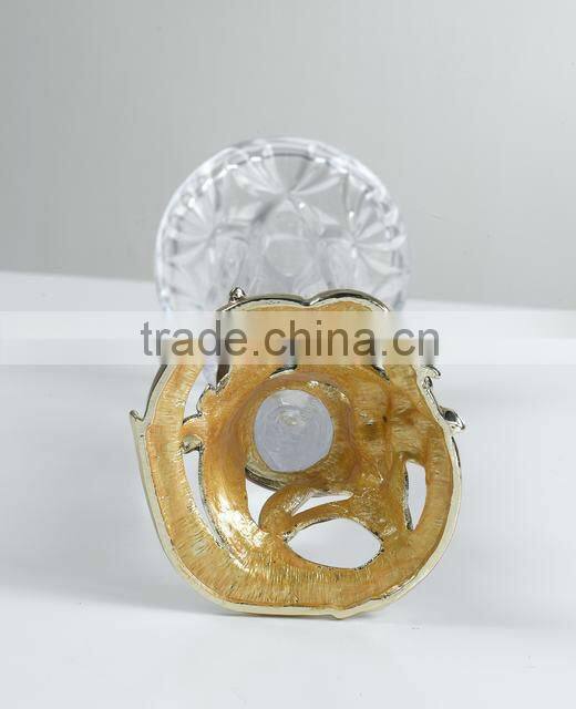 RORO pewter design enamel color vase