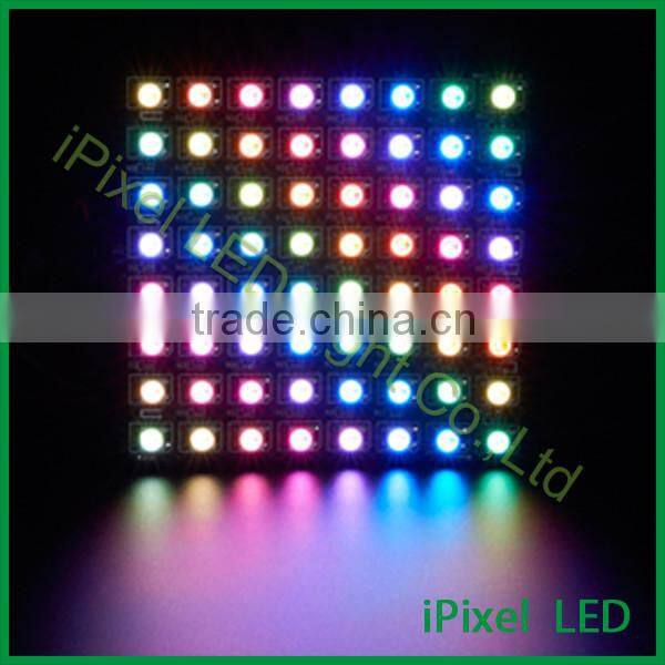 SMD 5050 smart Flexible 8 * 32 RGB micro led flashing panel lights