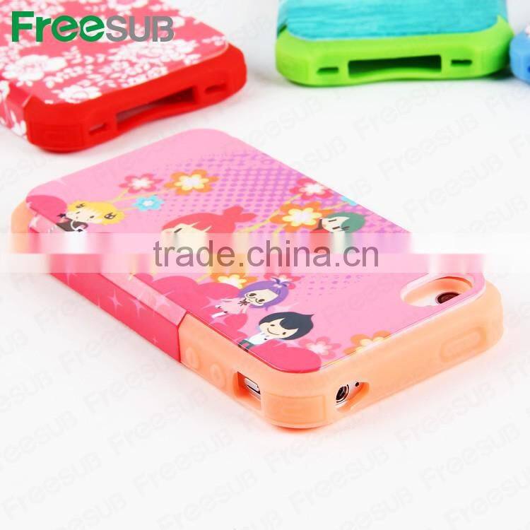 Empty White Blank Sublimation Silicon Cell Phone Case