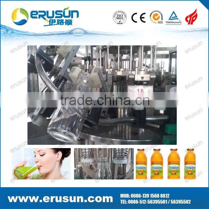 Automatic Juice Glass Bottle Filling Machine