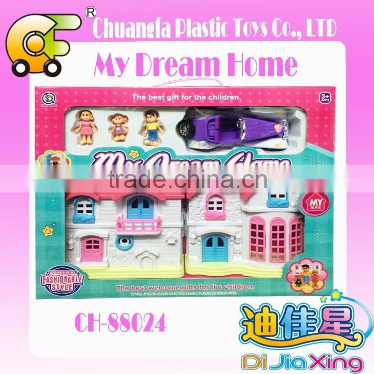 Diy toy house Villa House Toys Doll House Toys Villa