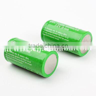 Protected Battery BRC 32600 4000mah 3.0V Li-ion Rechargeable Battery