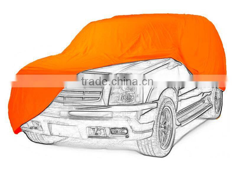 2-sides stretch fabric waterproof car cover