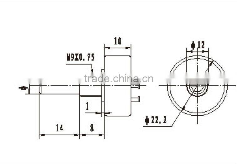 capacitors and potentiometer