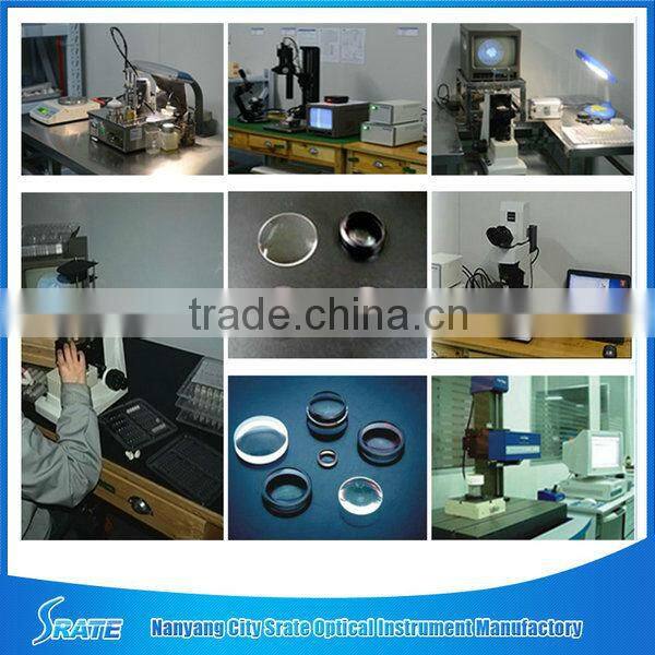 NO.6901A Leather Surface Rotatable Keychain Magnifier For Gift