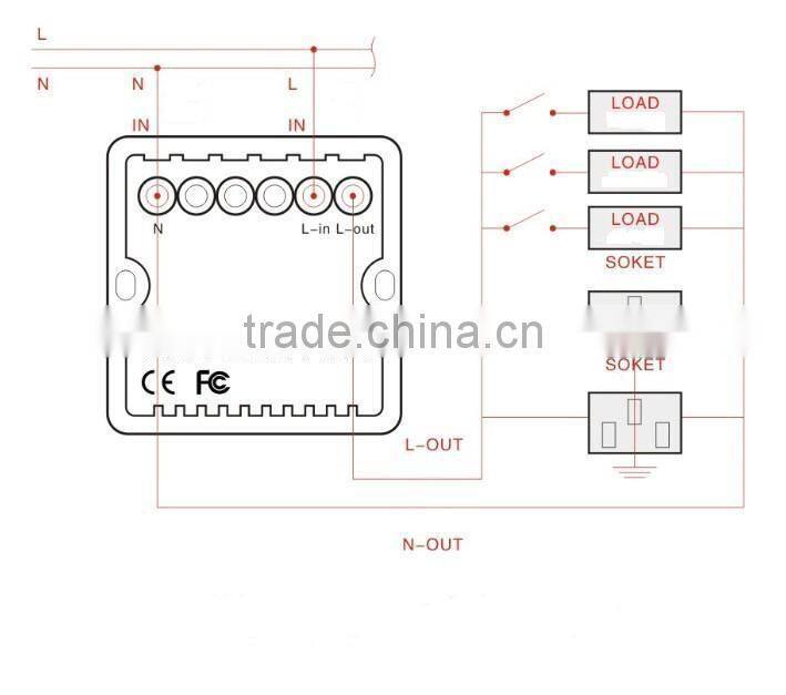220V Energy-saving Electrical Lighting Switch Power Supply For Hotel Lock System Made In China