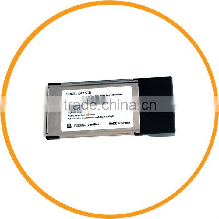 PCMCIA 3 Ports 4Pin/6Pin IEEE 1394a Firewire Cardbus Notebook Adapter Card from dailyetech