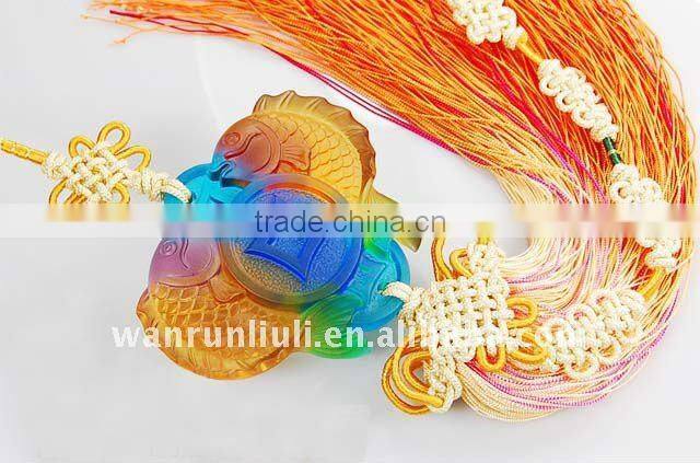 crystal home ornament -- chinese pig dragon---BC010