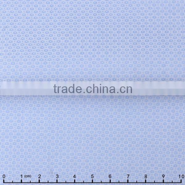 James new developed 100% Cotton solid flower dobby cool confort Shirting Fabric