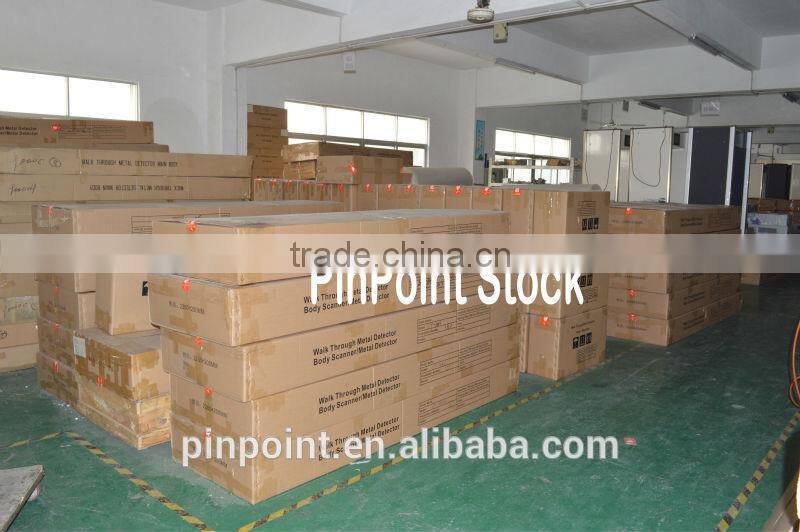 Pinpoint factory LCD screen archway security metal detector gate with high sensitivity