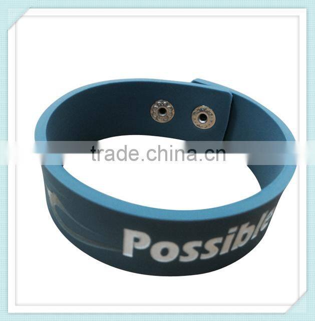 fashion bracelet custom adjustable rubber band bracelet maker