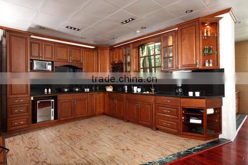 Solid Wood Kitchen Cabinet