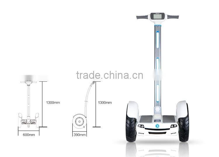 Newest 2 Wheels Scooter Adult Electric Skateboard With Handlebar