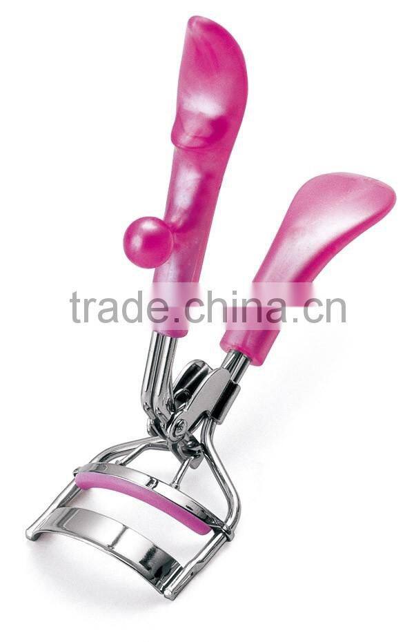 Wholesale beauty eyelash curler with plastic handle
