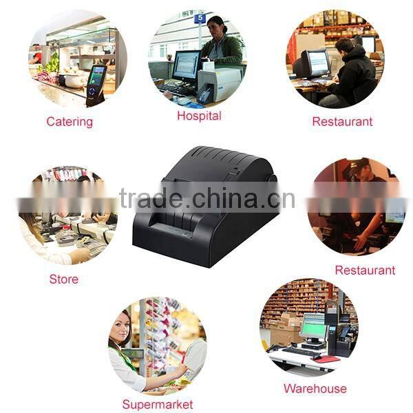 Sanor 58mm pos thermal rceipt printer desktop thermal printer thermal printer price(POS-58III)