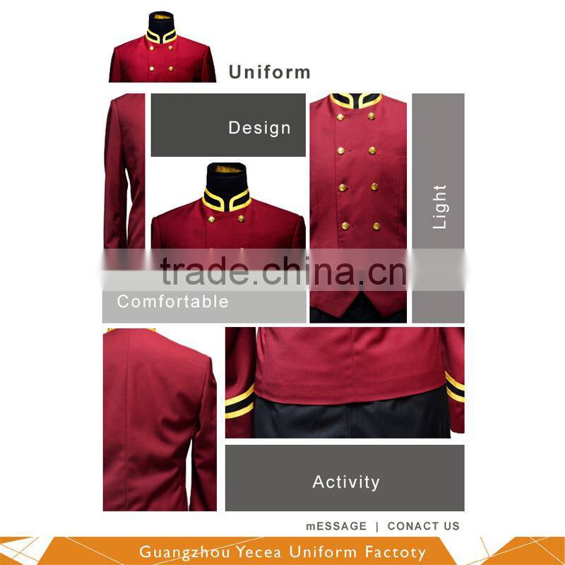 Processing custom pipe and marching band uniform